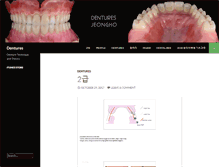 Tablet Screenshot of denture.co.kr